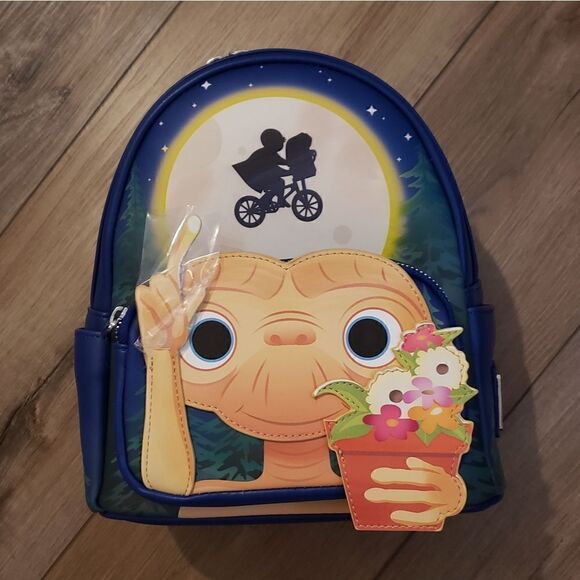 Loungefly E.T. I\'ll Be Right Here Mini Backpack NWT main image 13